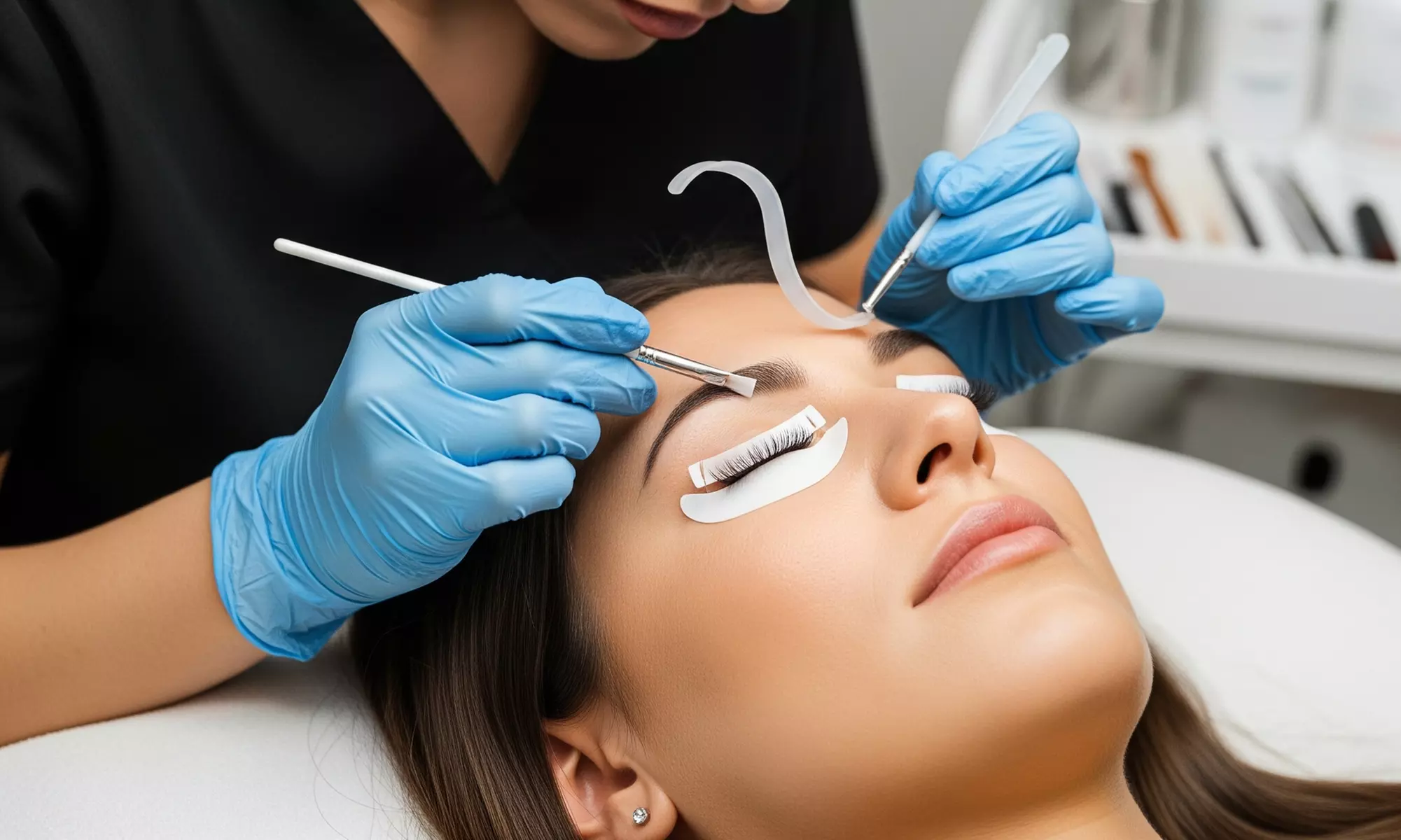 Brow Shape, Lash Lift and Tint Services at Serenity Mosman