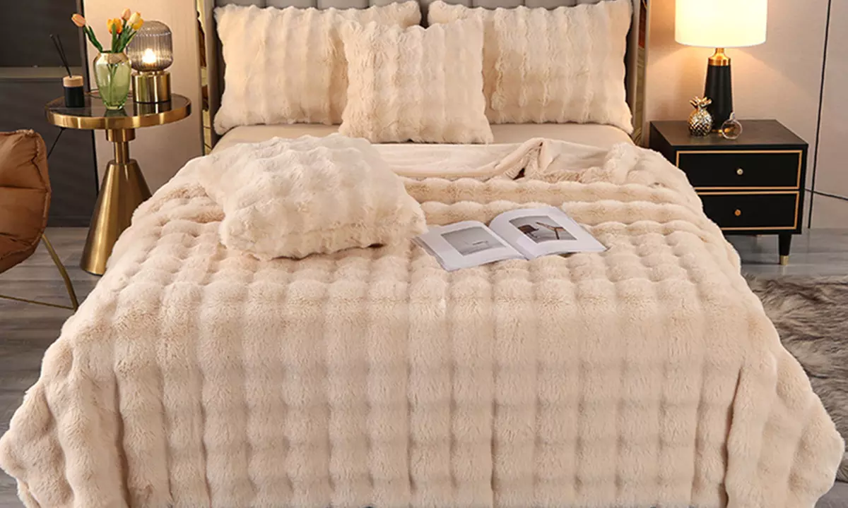 Double-Sided Plush Blanket