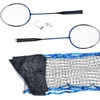 Image 7: Set de badminton avec filet, raquettes et volants