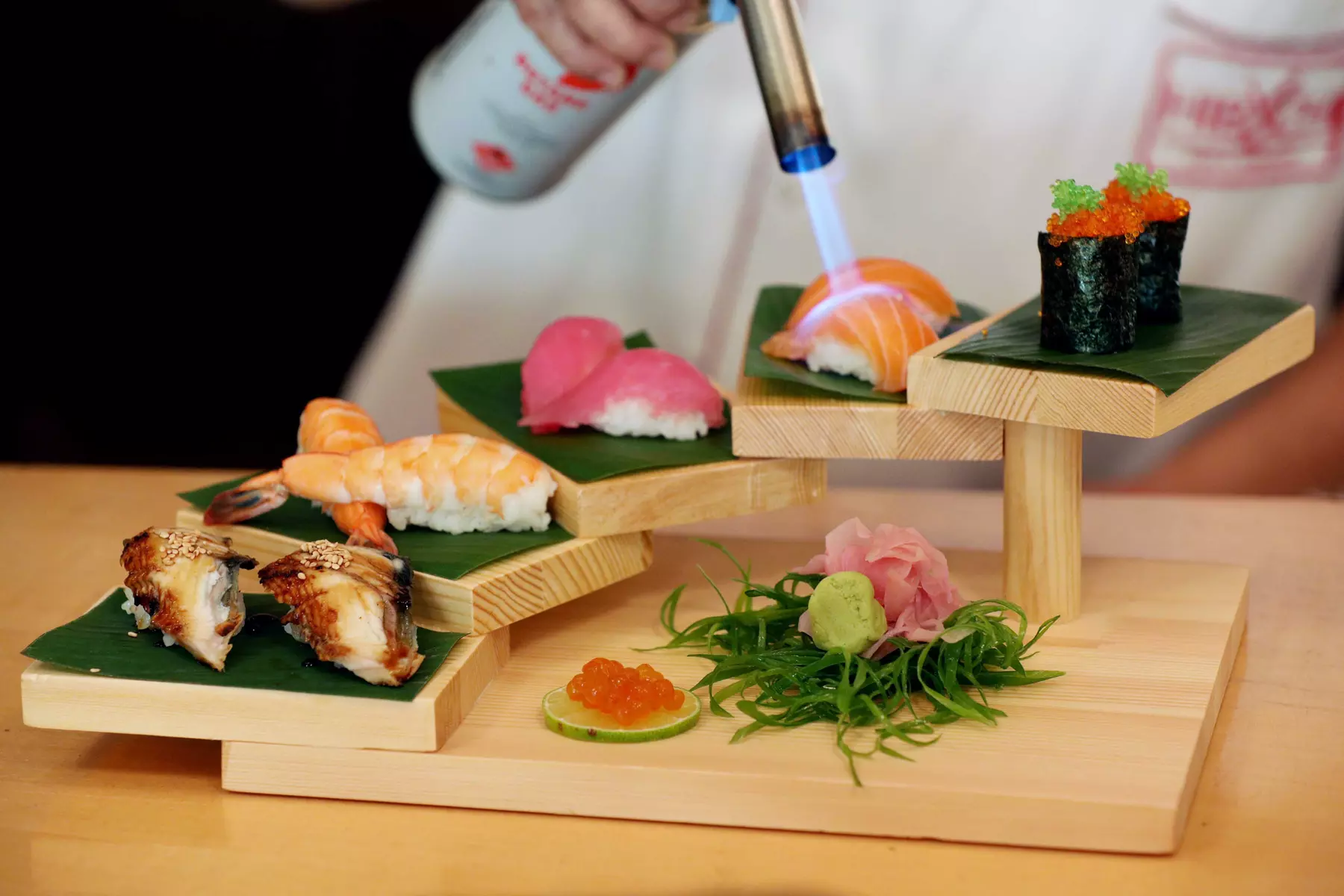 5* Sushi Night with Bottomless Soft Beverages for Up to Six Adults and One Child (Up to 0% Off) - Primary Image