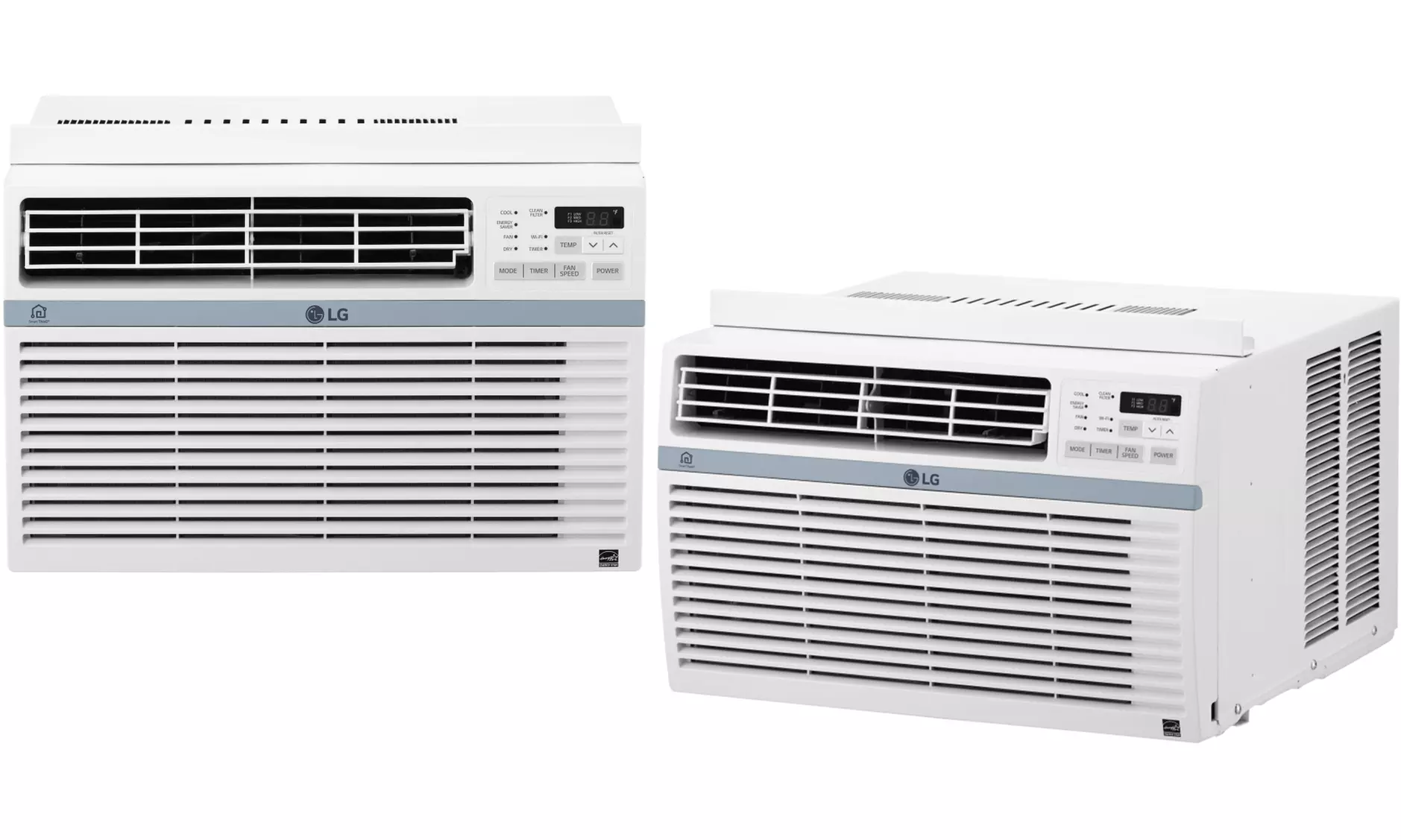 LG 8,000 - 12,000 BTU 115V Smart Window A/C w/ Remote (Refurbished) - Primary Image