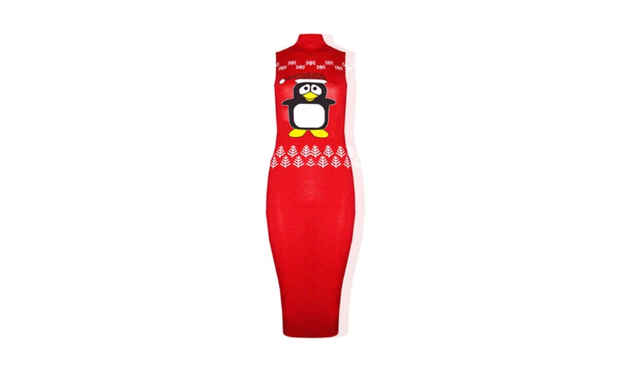 Image 5: Christmas Bodycon Dress