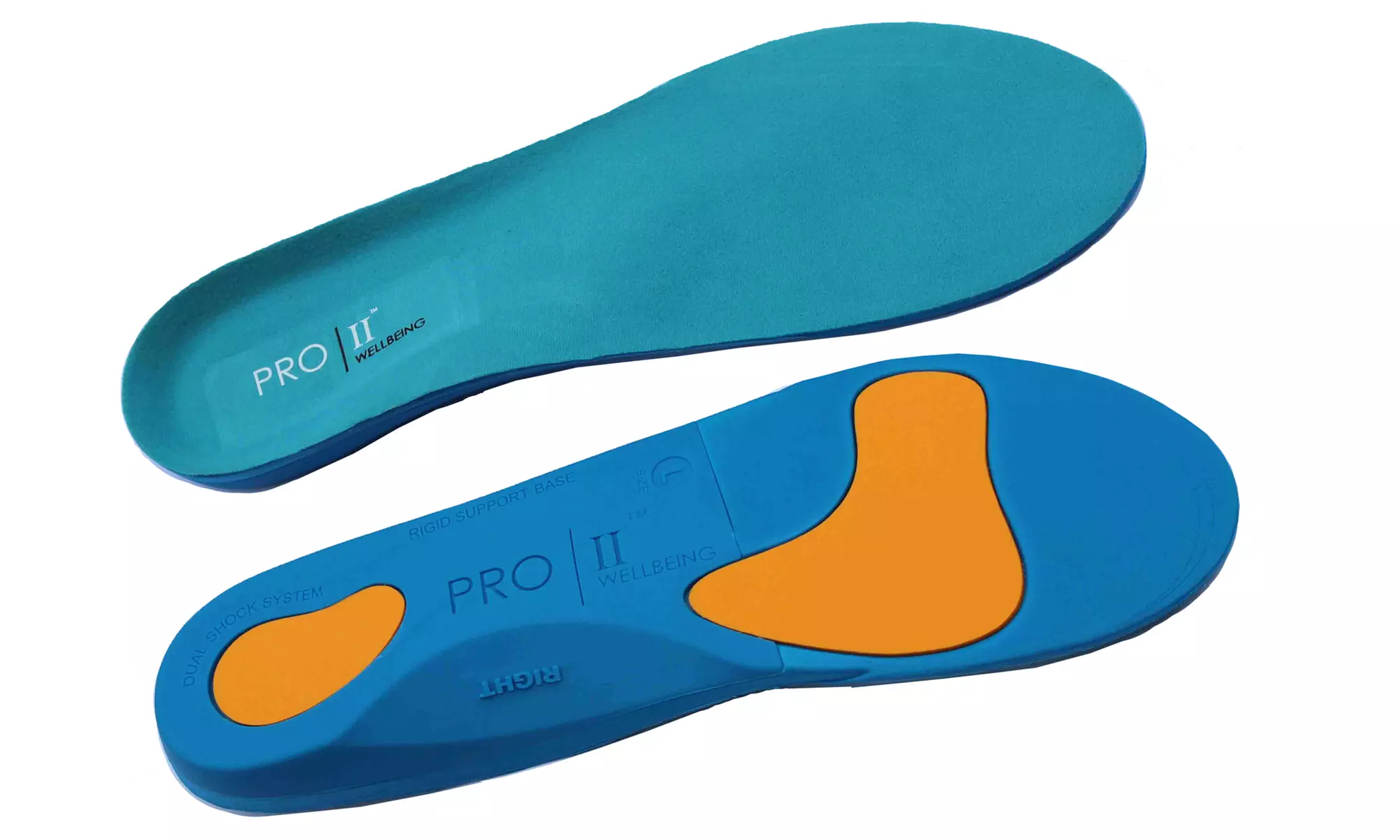 1, 2 ou 3 paires de semelles Titan Pro11 orthopédiques support Orthèses - Second Medium