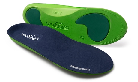 1 o 2 paia di solette Vivesole Pro11 Wellbeing per fascite plantare, disponibili in 5 misure