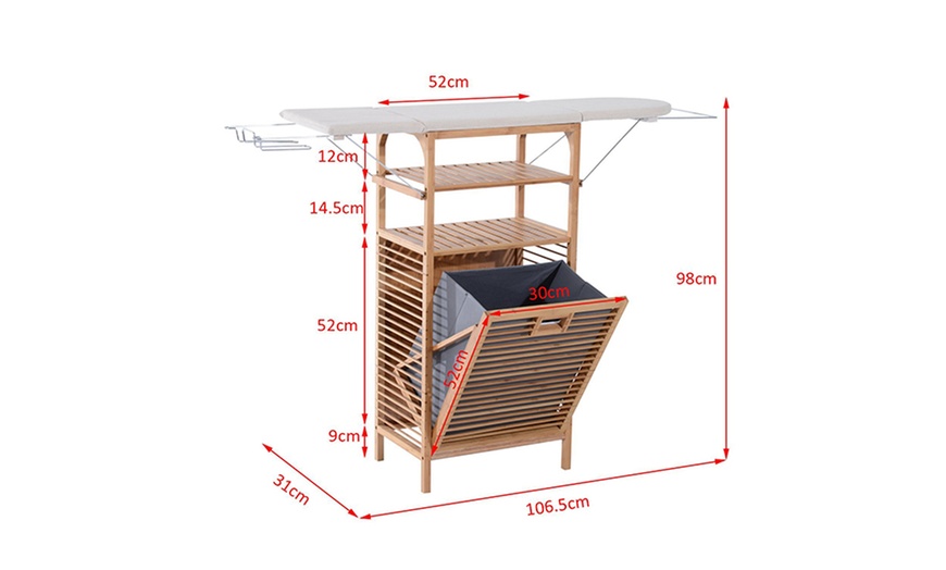 Image 13: Ironing Board and Storage Unit