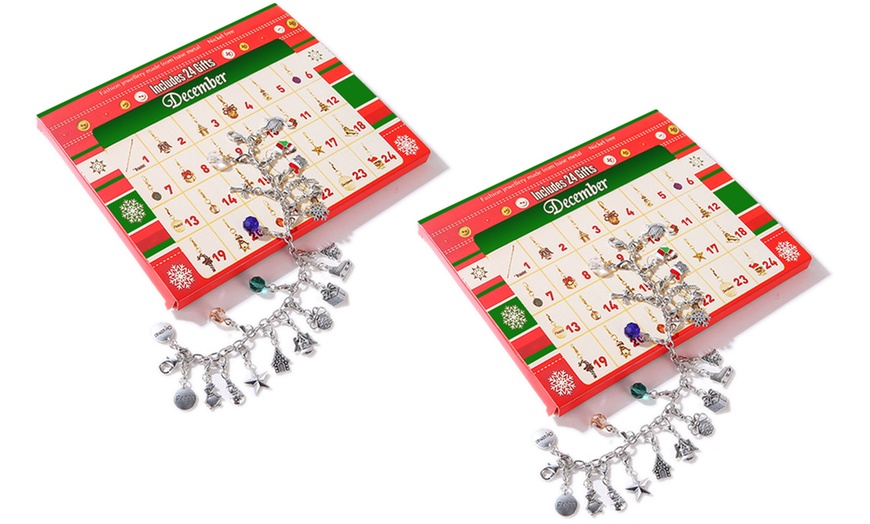 Image 12: One, Two or Three Advent Calendars with DIY Necklace and Bracelet Set