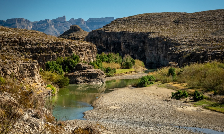 Image 1: Explore Big Bend National Park on a Rio Grande Canoe Trip