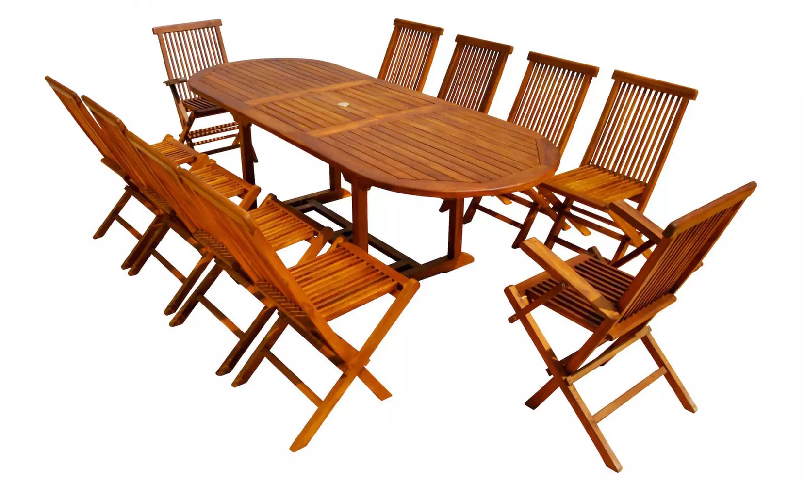 Salon de jardin Teck huilé "Narra" de Kocoon Paris