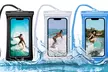 Multipack Waterproof Cellphone Pouch with Neck Cord (3-Pack) - Second Medium