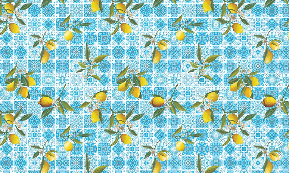 Nappe en toile cirée PVC résistante aux taches