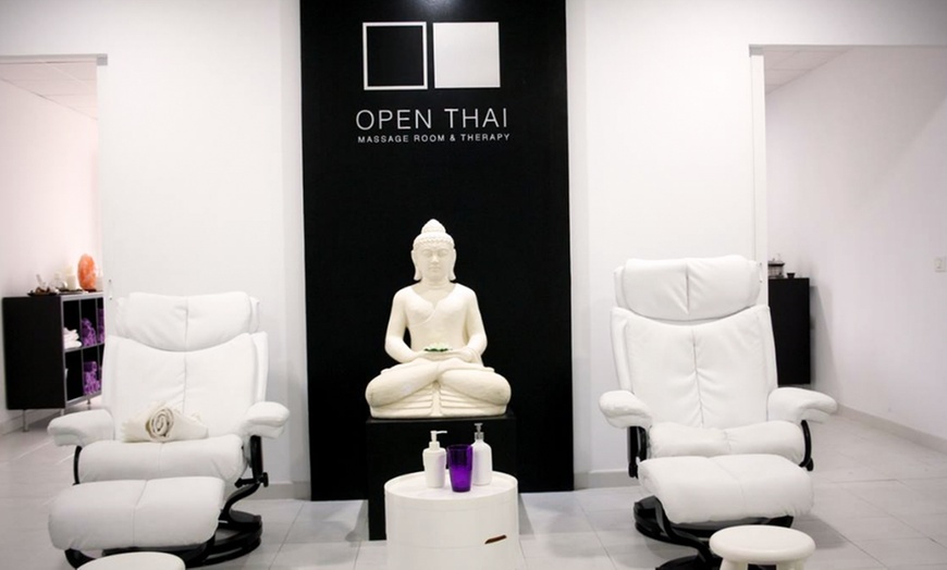 Masaje A Elegir Con Un Ritual Open Thai Massage Room Therapy Groupon