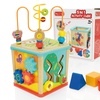 Image 1: Wooden Activity Cube