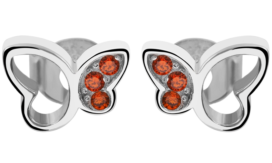 Image 19: 1, 2 ou 3 boucles d'oreilles goujons en argent sterling pour enfants