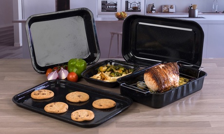 Ensemble de 6 pièces à rôtir émail vitrifié Russell Hobbs