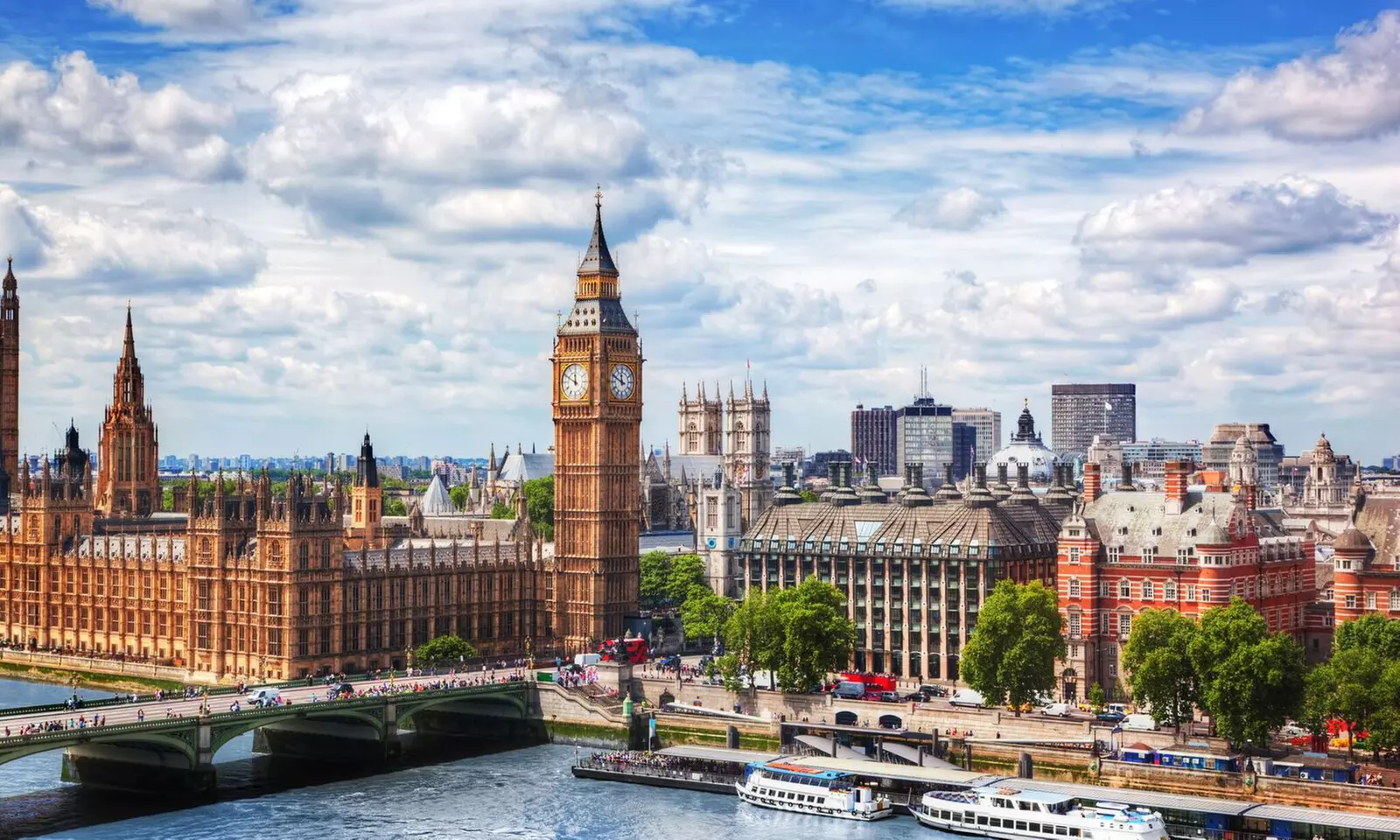 ✈ 8- or 9-Day Dublin and London Vacation with Air from Great Value Vacations; Price per Person Based on Double Occupancy - Primary Image