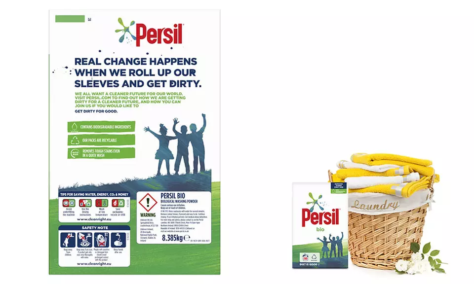 Persil Family Pack Bio Washing Powder, up to 130 Washes - Second Medium