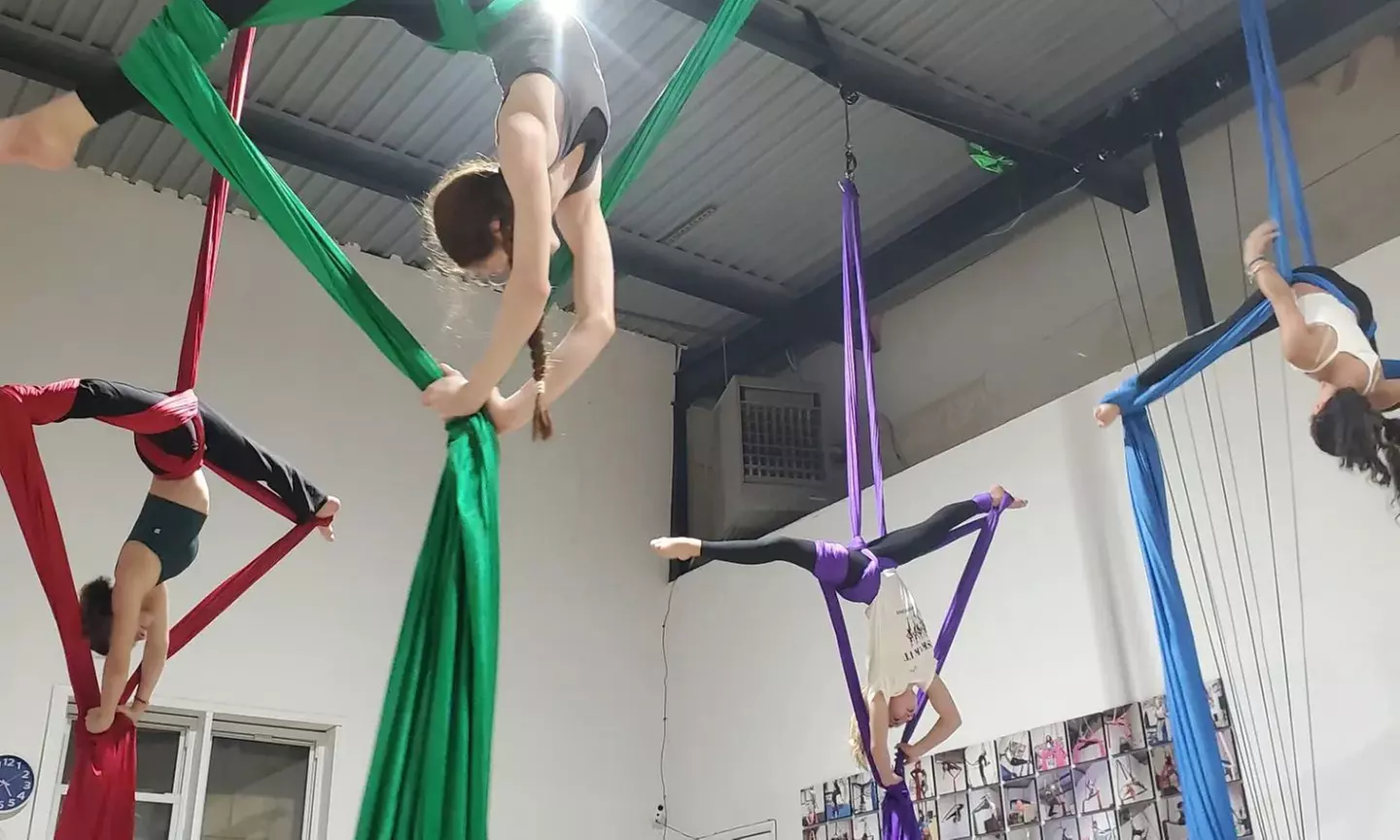 Intro to Silks and Hammock Class or Intro/ Beginner Lyra Class at Aerial Haven (Up to 30% Off) - Primary Image