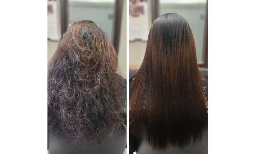 Image 6: Get a Fresh Look: Haircut with Keratin or Protein Treatment & More 