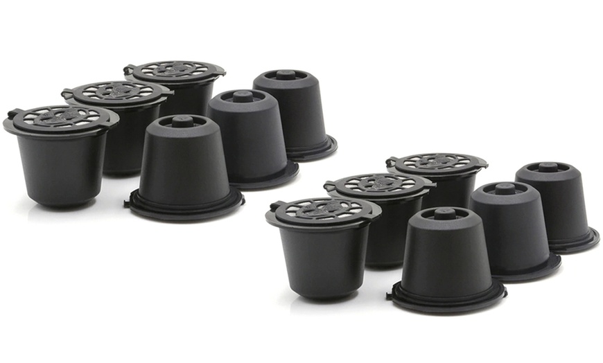 Image 4: 6 or 12 Nespresso-Compatible Refillable Coffee Capsules