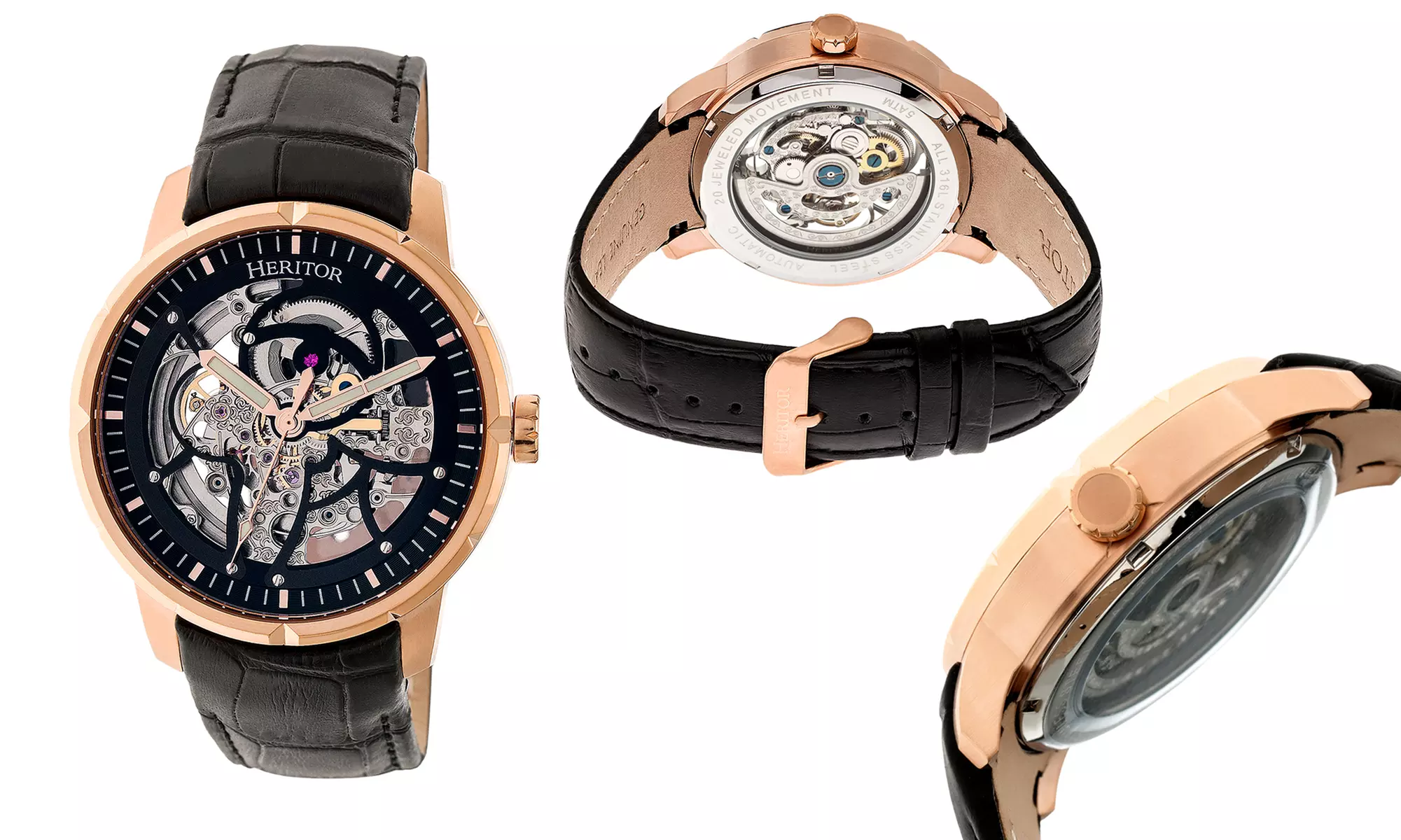 Heritor Automatik Armband-Uhr