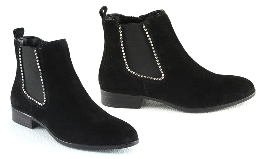 Image 8: Alain Manoukian Leather Boots