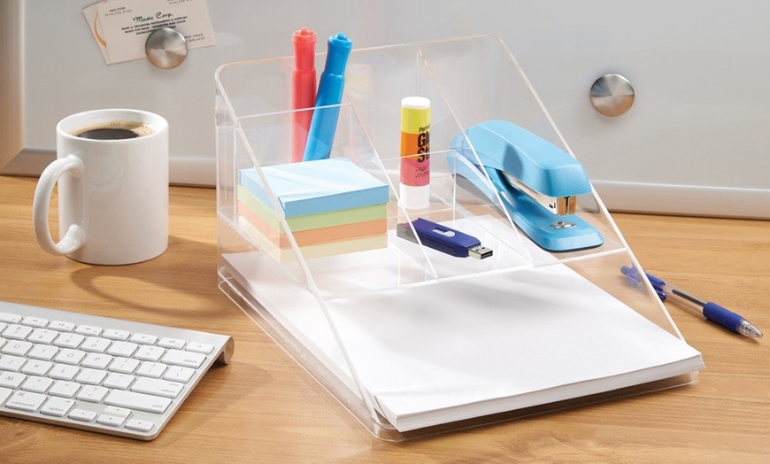 Image 1: InterDesign Linus Desk Organiser