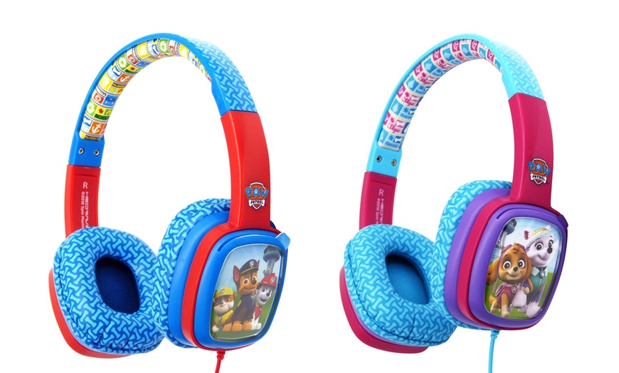 Image 1: Paw Patrol Kids' Headphones