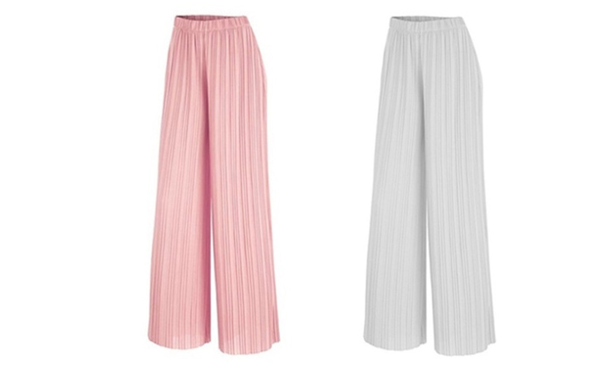 Image 14: Women's Pleated Trousers