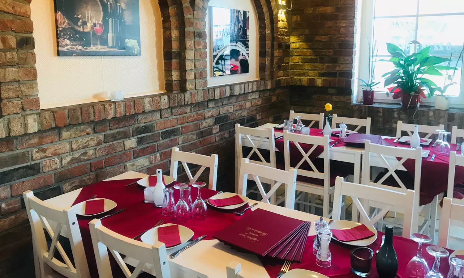 Pasta-, Pizza-, Schnitzel-Menü