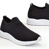 Image 2: Henry Ferrera Women's Flyknit Comfort Athletic Sneakers