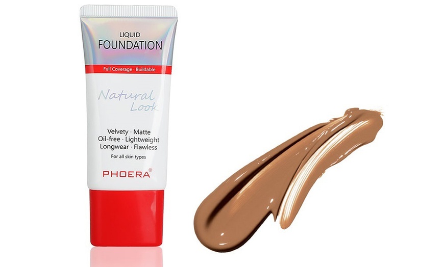 Image 10: Phoera Velvety Matte Lightweight Liquid Foundation