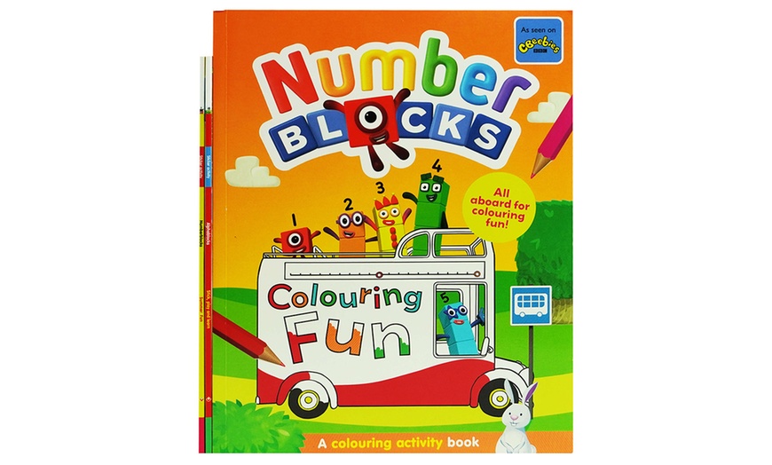 Image 2: Numberblocks Colouring Fun and Sticker Activity Book Collection