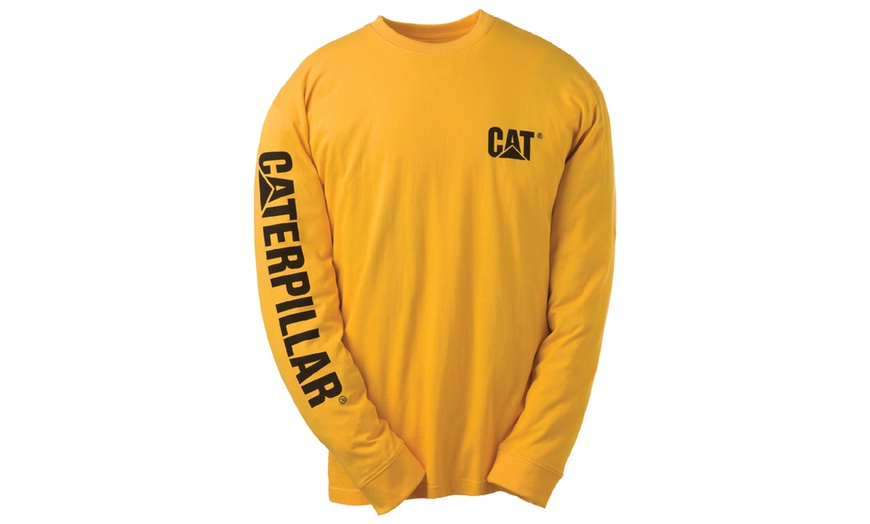 Image 1: Caterpillar Long Sleeved T-Shirt