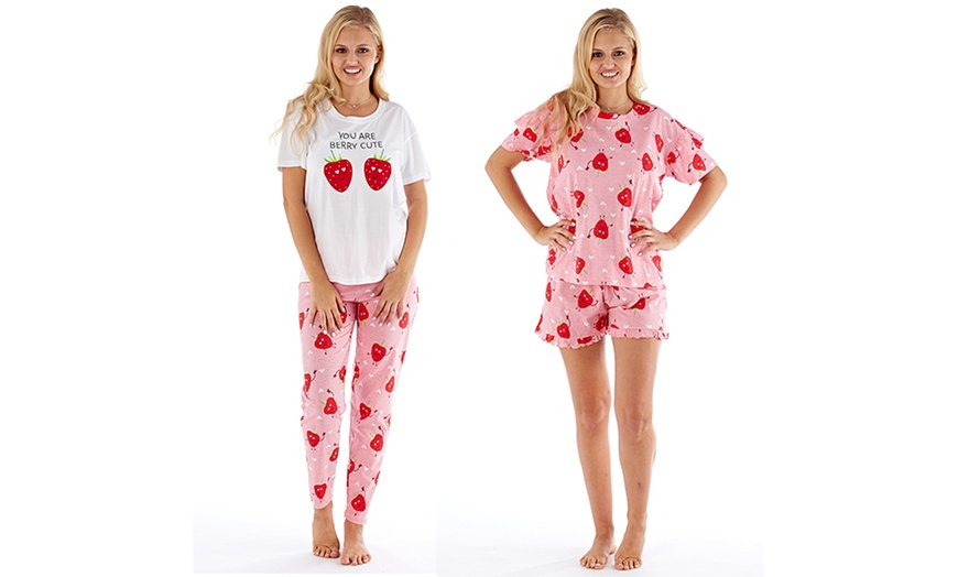 Image 6: Women's Berry Cute Pyjamas Set