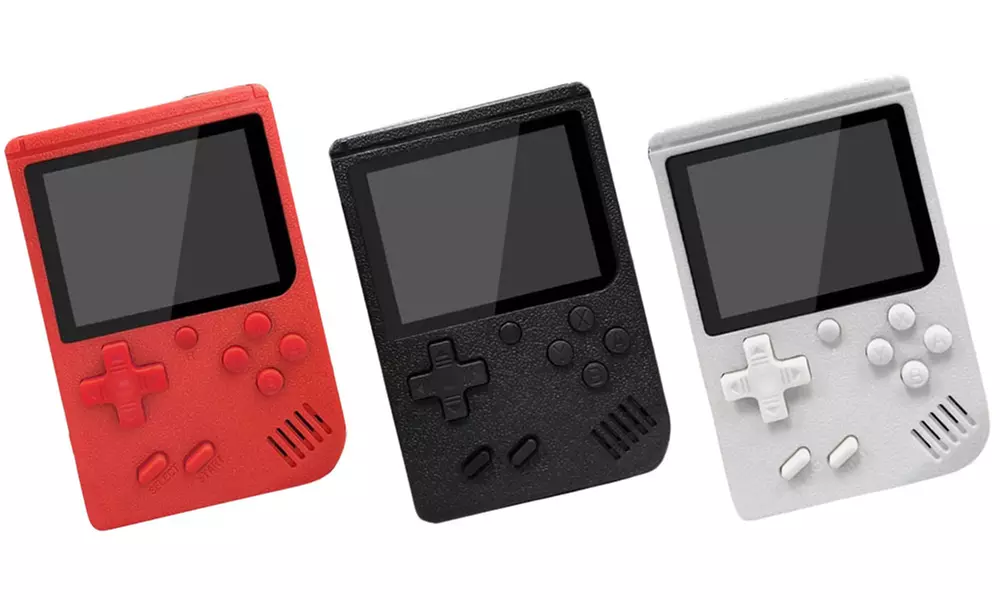 Tragbare Spielkonsole mit 400 Retro-Spielen