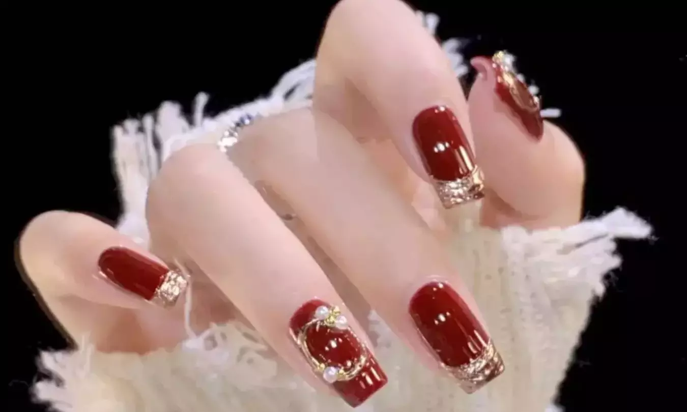 Nail Salon - Mani or Pedi at Oasis Nail & Spa