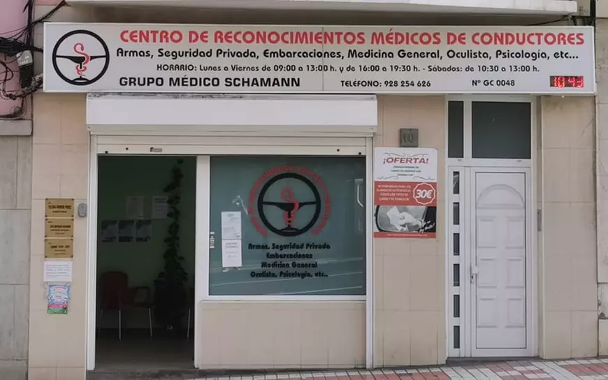 Reconocimiento médico-psicotécnico para carnet de conducir y permisos