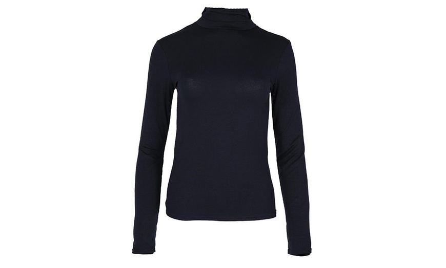 Image 8: 2-Pack of Ladies' Roll Neck Tops