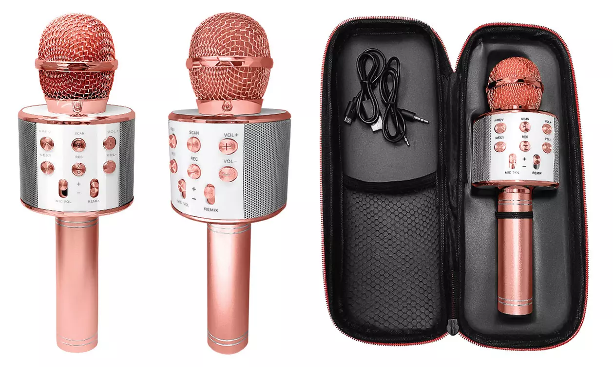 2BOOM Wireless Karaoke Microphone with Carrying Case - Second Medium