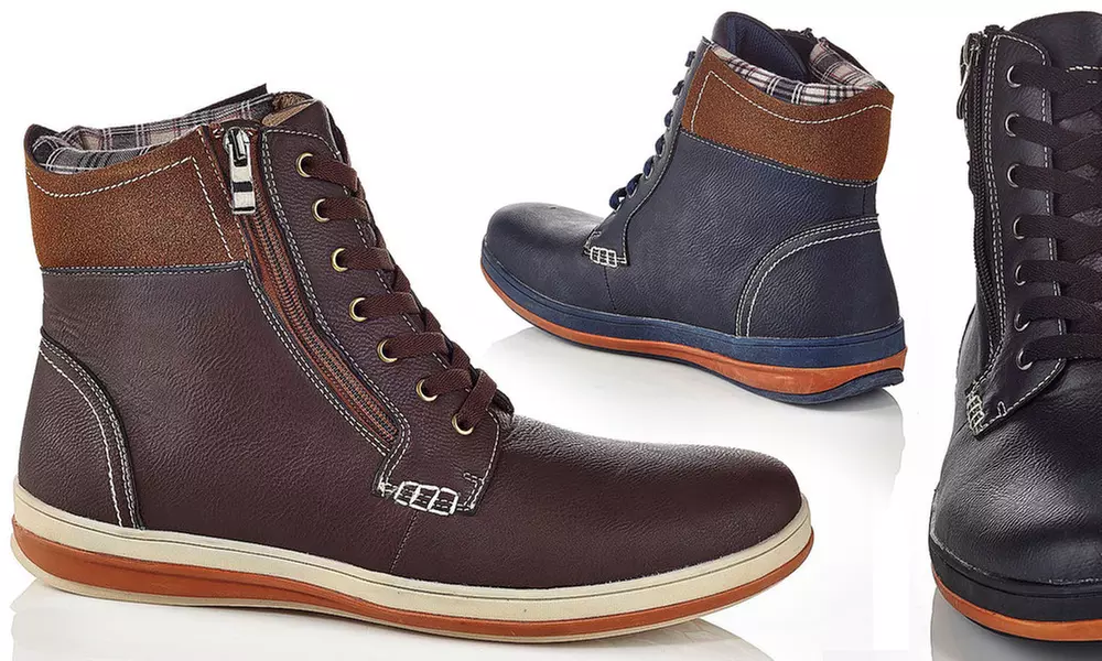 Solo Men's Side-Zip Carlos Boots (Sizes 9 & 11) - Primary Image
