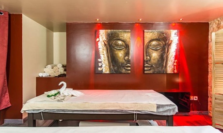 Modelage thaï d'1h ou gommage avec modelage aux huiles d'1h pour 1 ou 2 personnes dès 45 € chez Wat&Sens
