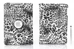 360 Grad drehbares Case für Apple iPad im Lepoard-Design im Modell und in der Farbe nach Wahl - Second Medium