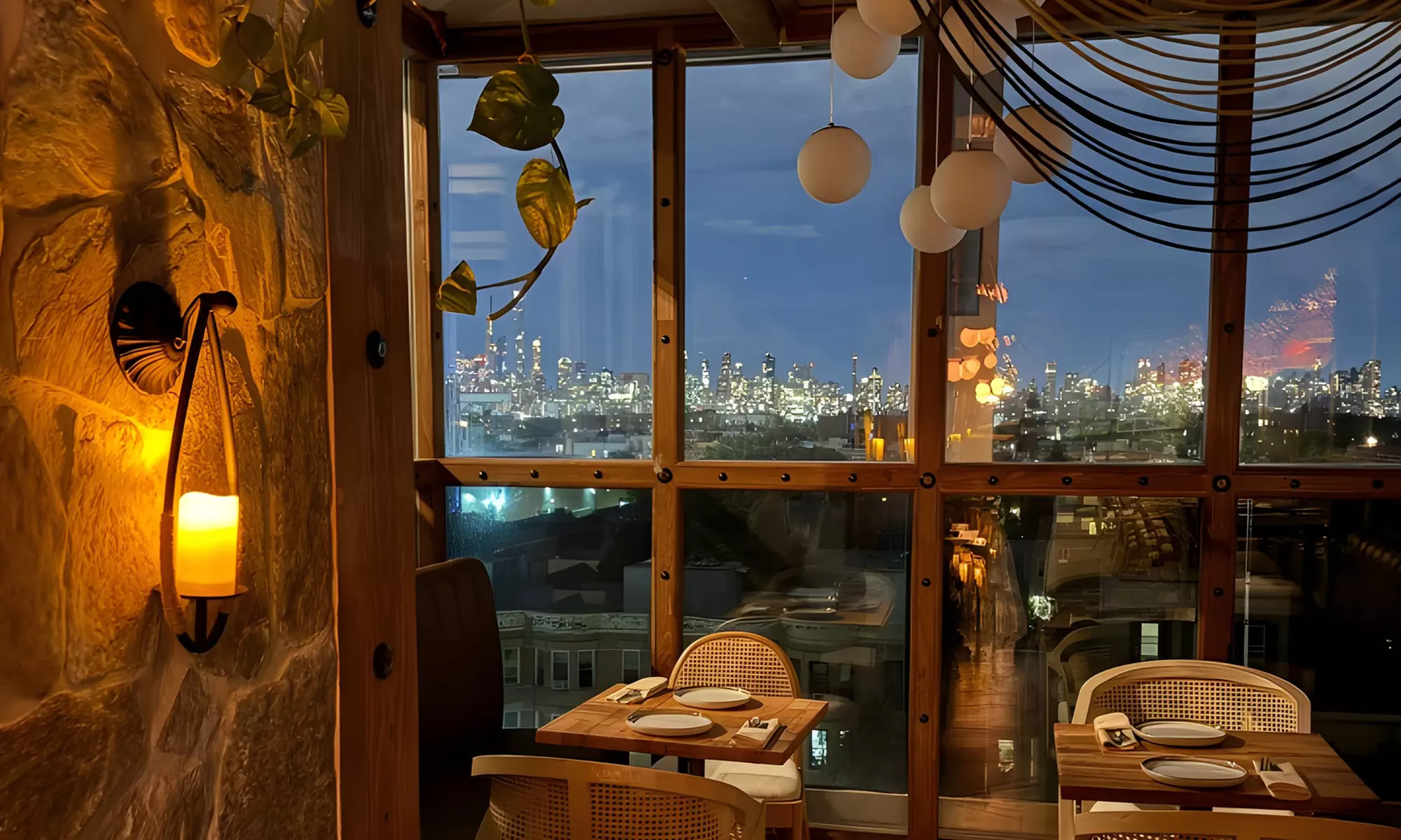 Savor $20, $40, or $60 Towards Mediterranean Dining with Rooftop Views