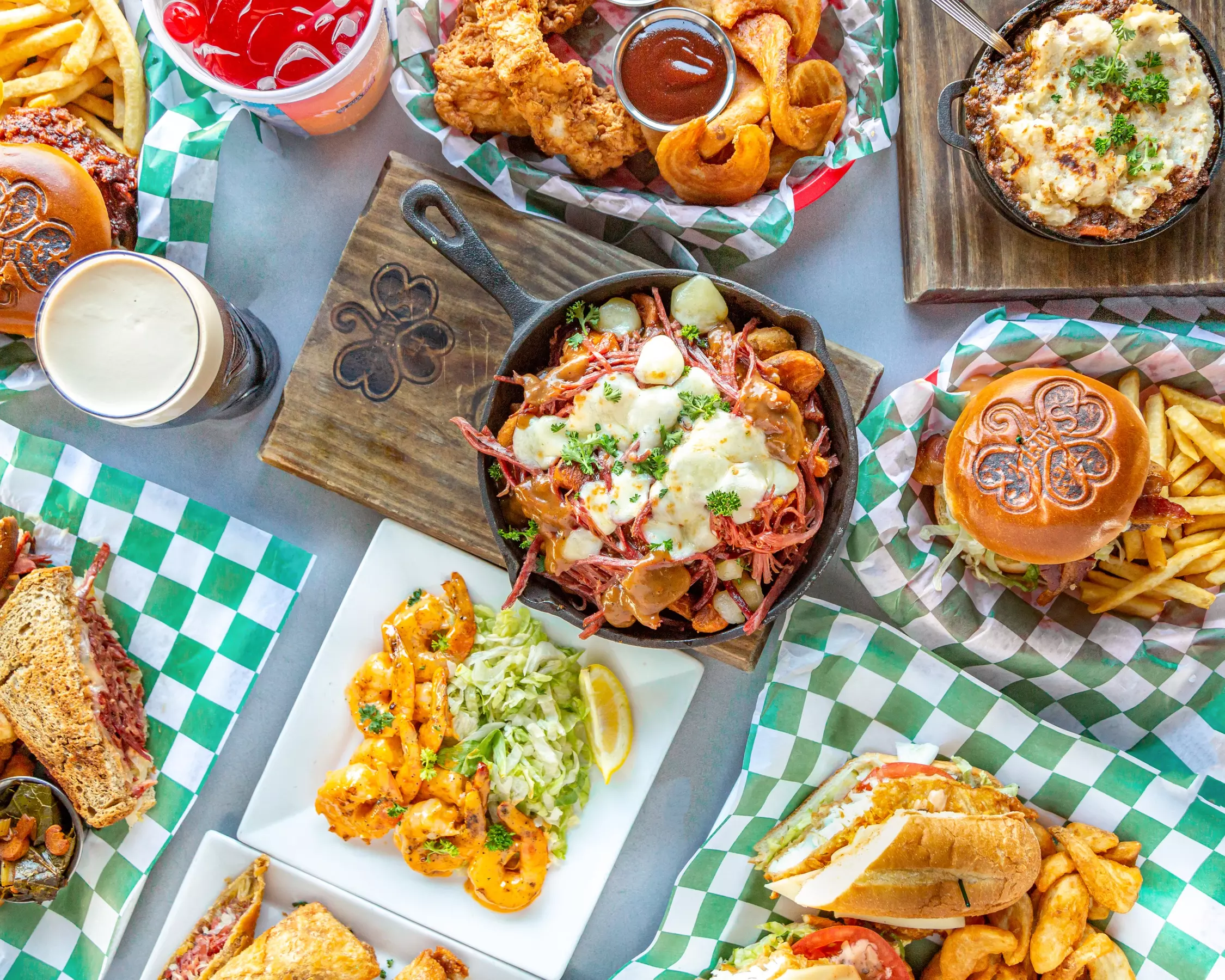 Food and Drink Voucher for at Salty Shamrock Gastro Grill (Up tp 43% Off) - Primary Image