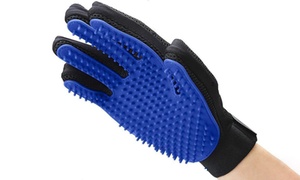 Pet Grooming Shedding Brush Glove