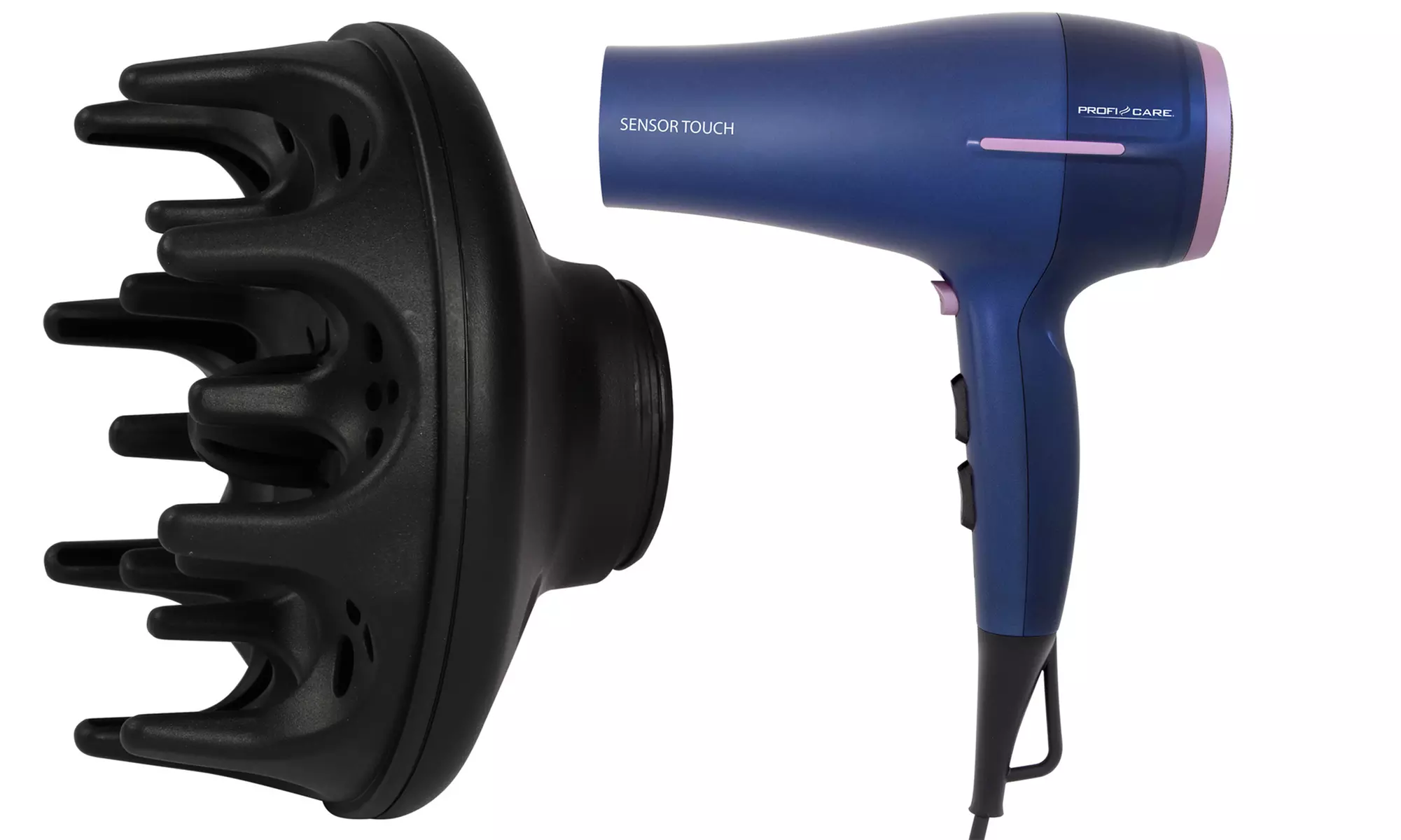Asciugacapelli professionale con tecnologia Ion Touch Sensor da