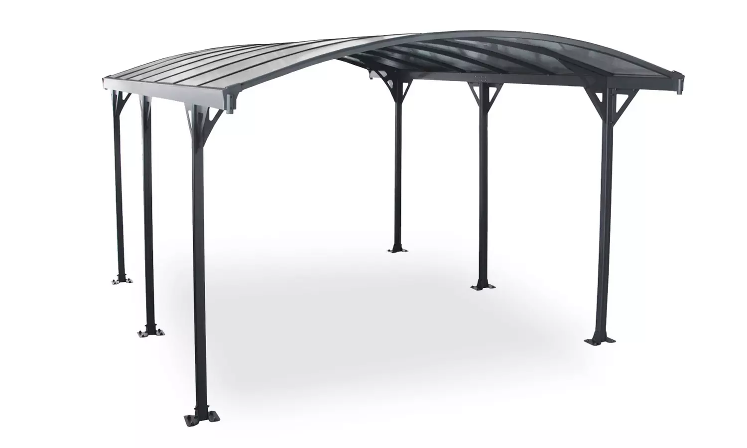 Spécial Noël : Abri de voiture en aluminium inoxydable, livraison offerte - Primary Image