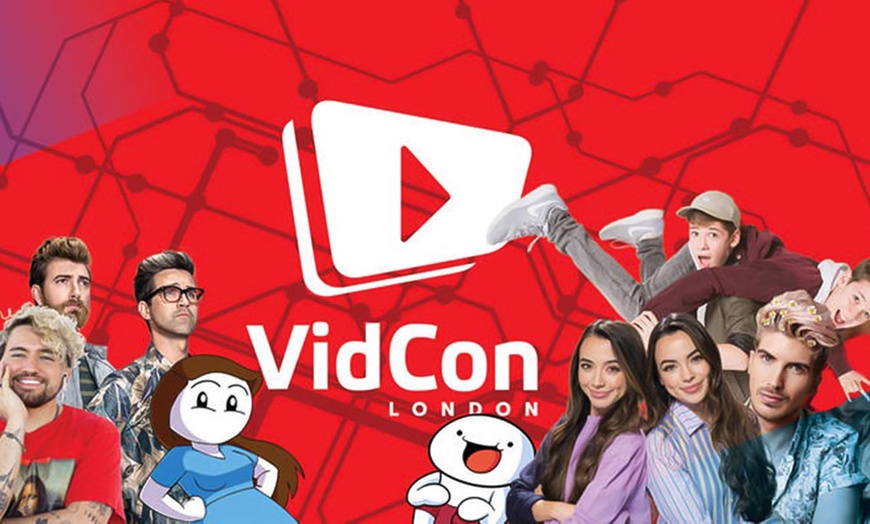 Image 1: VidCon London 2019