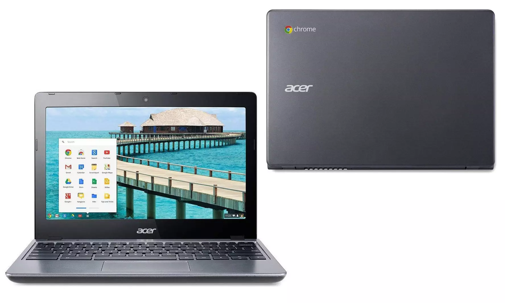 Acer 11.6" Chromebook with Intel Celeron 2955U Processor, 2GB or 4GB RAM, and 16GB SSD (Refurbished A-Grade) - Primary Image