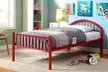 Twin or Full Conner Metal Bed - Second Medium